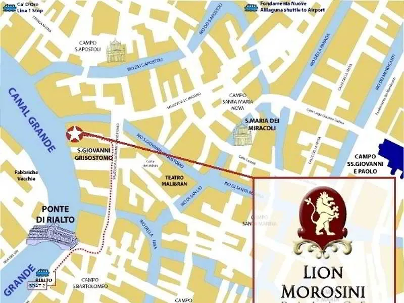 Penzion Palazzo Lion Morosini - Check In Presso Locanda Ai Santi Apostoli Benátky